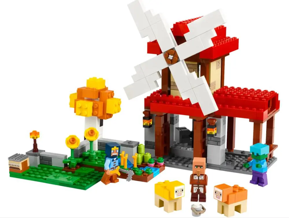 Lego Minecraft Rüzgar Değirmeni Çiftliği 21262