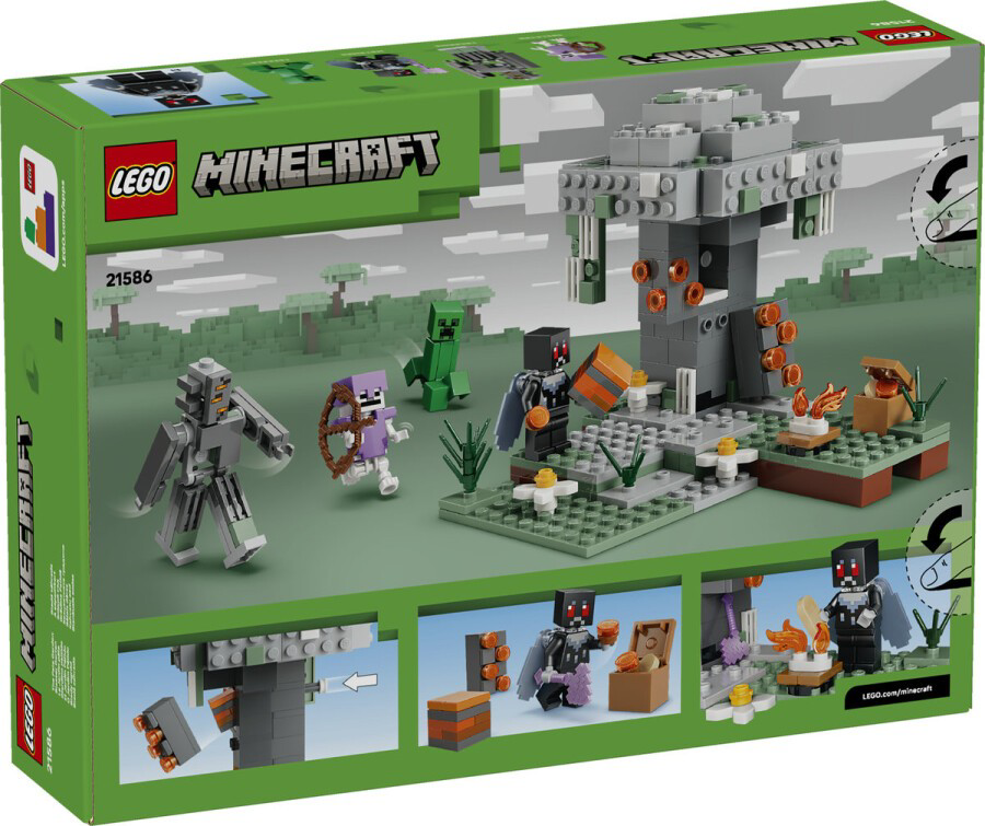 Lego Minecraft Solgun Bahçe 21586