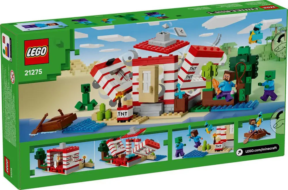 Lego  Minecraft Tnt Büyük Orman Evi 21275