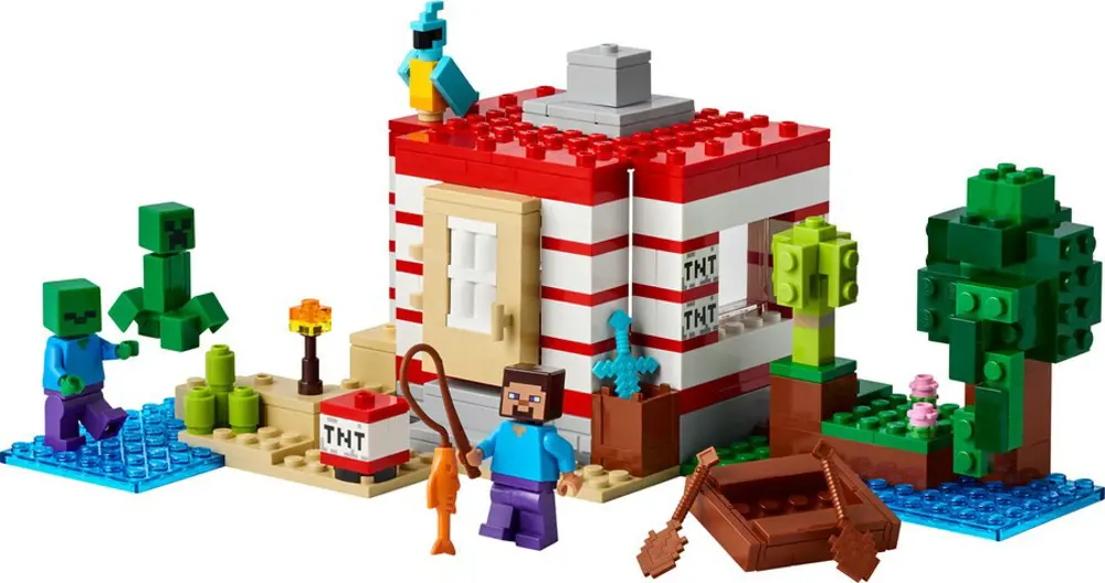 Lego  Minecraft Tnt Büyük Orman Evi 21275