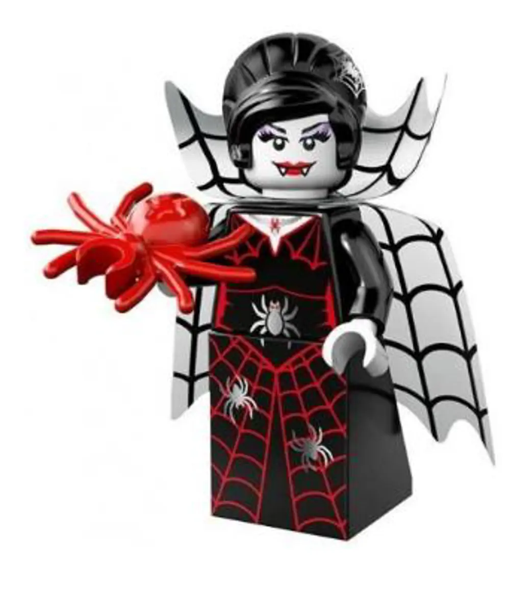 Lego Minifigür 71010 - Seri 14 Monsters - 16 Spider Lady Lego Minifigür 71010 - Seri 14 Monsters - 16 Spider Lady