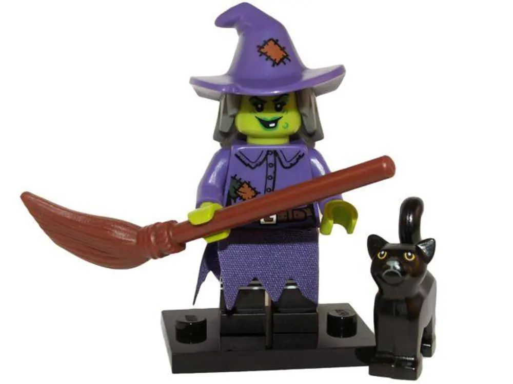 Lego Minifigür 71010 - Seri 14 Monsters - Crazy Witch