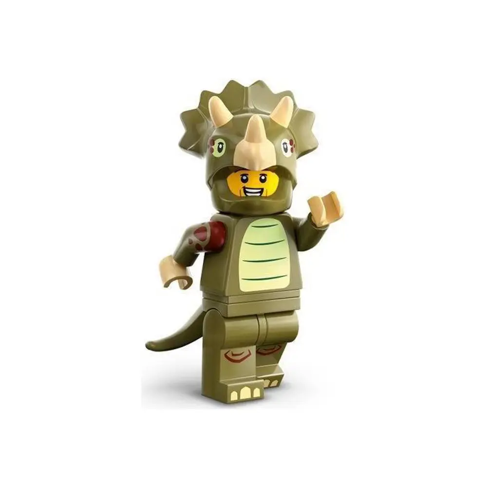 Lego Minifigür 71045 - Seri 25 - 8 Triceratops Costume Fan Lego Minifigür 71045 - Seri 25 - 8 Triceratops Costume Fan