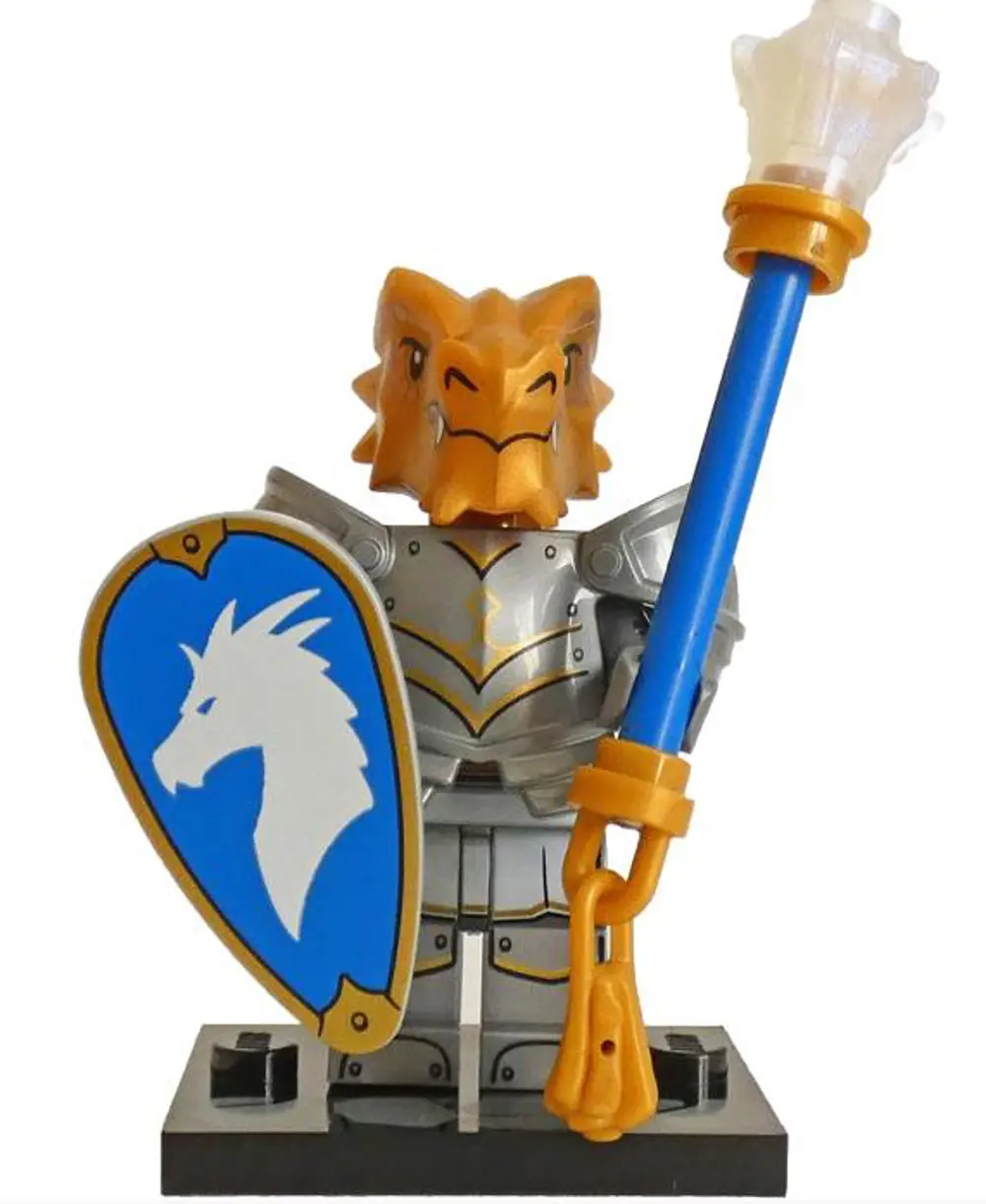 Lego Minifigür 71047 Dungeons & Dragons - 4 Dragonborn Paladin Lego Minifigür 71047 Dungeons & Dragons - 4 Dragonborn Paladin