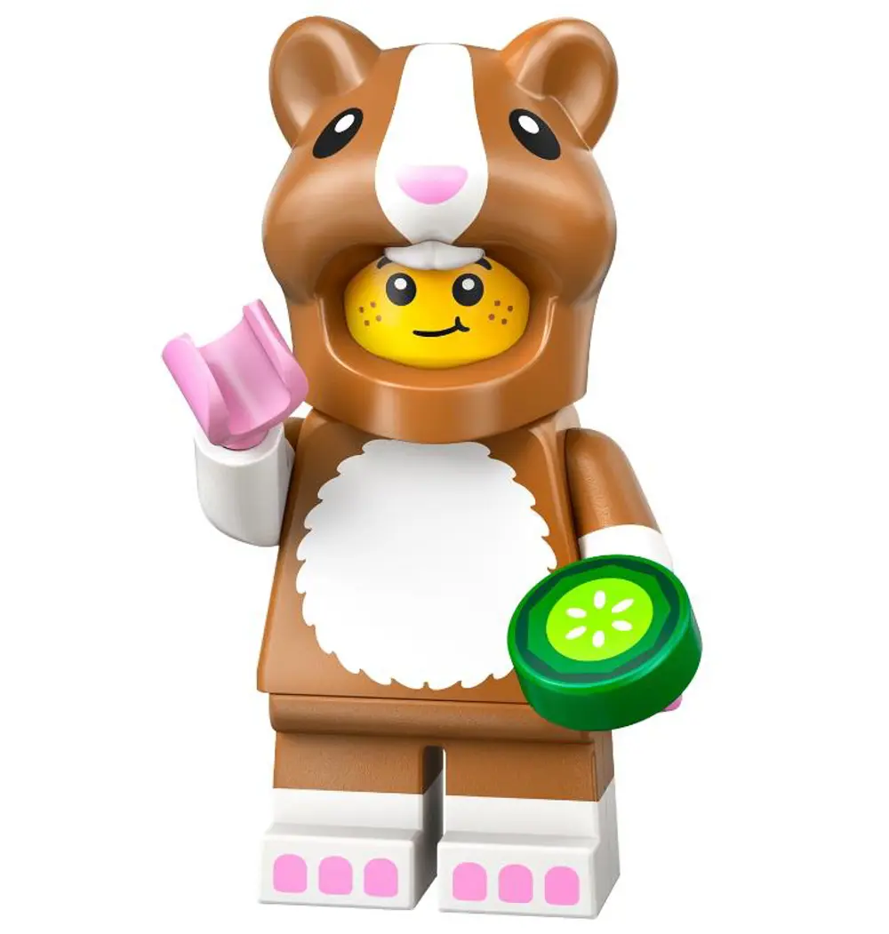Lego Minifigür 71048 Seri 27 - 01 Hamster Costume Fan Lego Minifigür 71048 Seri 27 - 01 Hamster Costume Fan