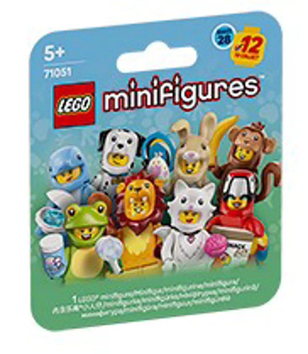 Lego Minifigür 71051 Seri 28 - 02 Fluffy Cat Costume