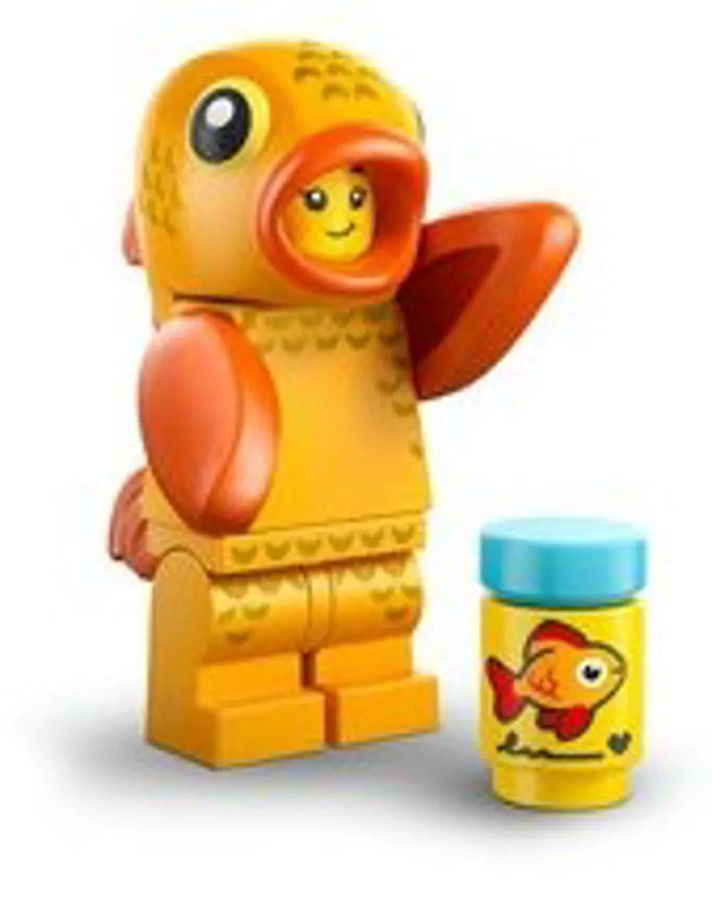Lego Minifigür 71051 Seri 28 - 03 Goldfish Costume