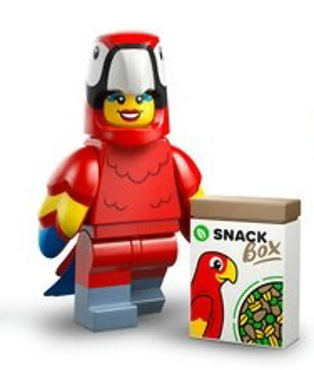 Lego Minifigür 71051 Seri 28 - 12 Parrot Costume