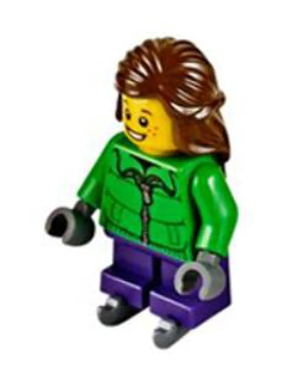 Lego Minifigür Advent Calendar 2014 City Girl on Ice Skates 60063