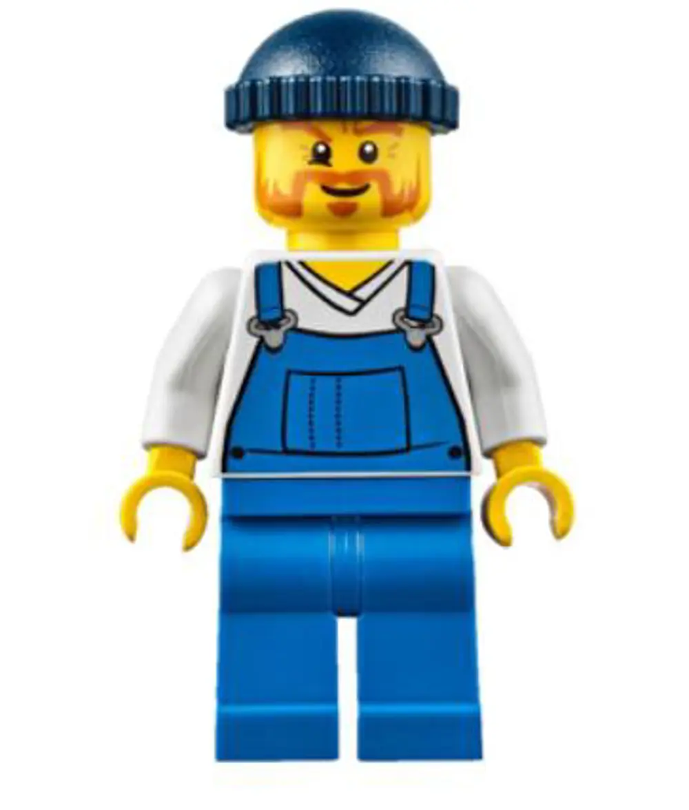 Lego Minifigür Fire Lighthouse Keeper cty0648
