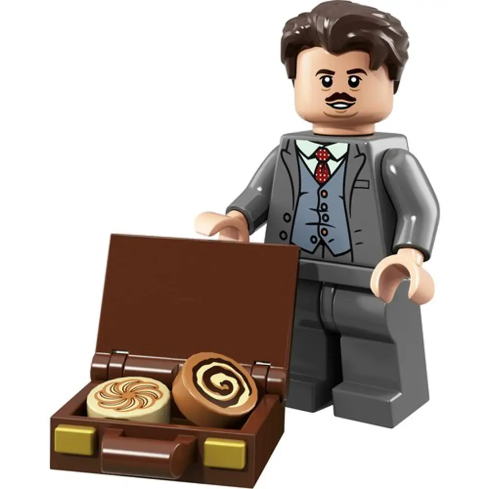 Lego Minifigür - Harry Potter Seri 1 - 71022 - 19 Jacob Kowalski Lego Minifigür - Harry Potter Seri 1 - 71022 - 19 Jacob Kowalski