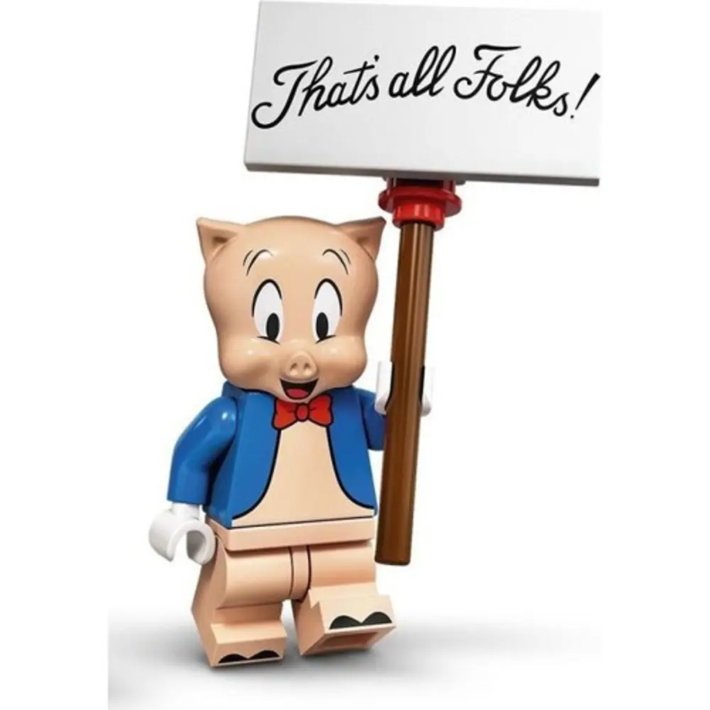 Lego Minifigür - Looney Tunes - 71030 - 12 Porky Pig Lego Minifigür - Looney Tunes - 71030 - 12 Porky Pig