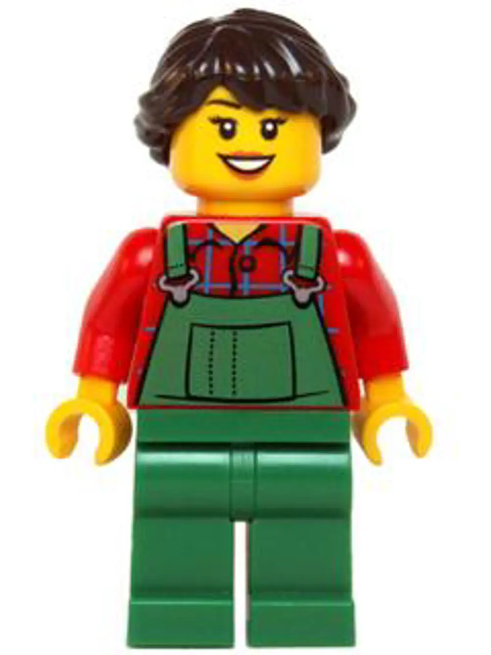 Lego Minifigür Overalls Farmer Female hol038 Lego Minifigür Overalls Farmer Female hol038