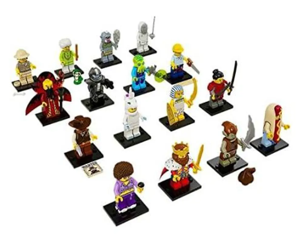 Lego Minifigür - Seri 13 - 71008 - 16 Figür Tam Set Lego Minifigür - Seri 13 - 71008 - 16 Figür Tam Set