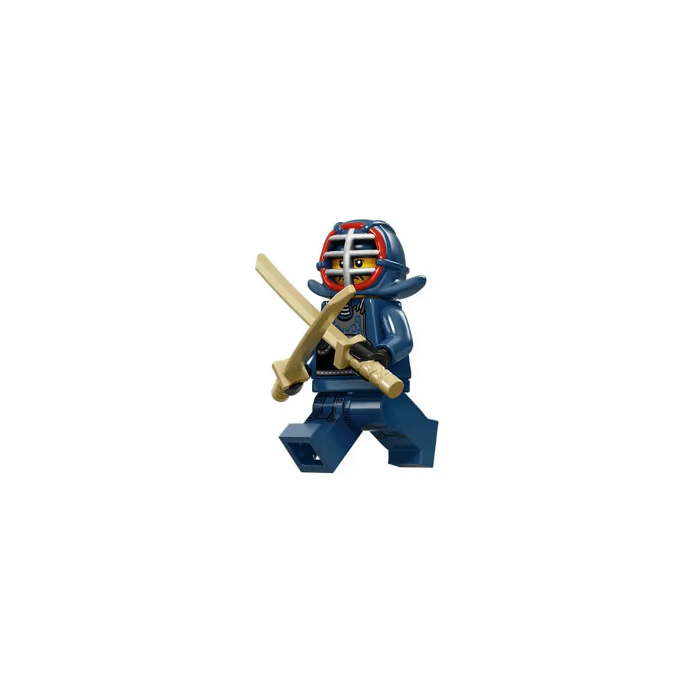 Lego Minifigür - Seri 15 - 71011 - 12 Kendo Fighter Lego Minifigür - Seri 15 - 71011 - 12 Kendo Fighter