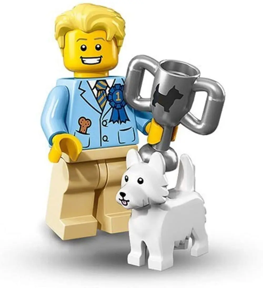 Lego Minifigür - Seri 16 - 71013 - 12 Dog Show Winner Lego Minifigür - Seri 16 - 71013 - 12 Dog Show Winner
