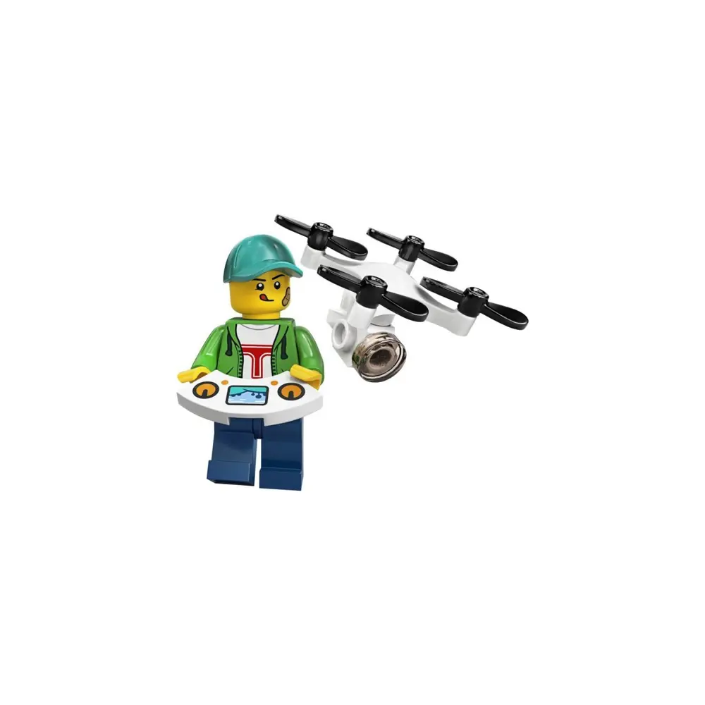 Lego Minifigür Seri 20 - 71027 - 16 Drone Boy Lego Minifigür Seri 20 - 71027 - 16 Drone Boy