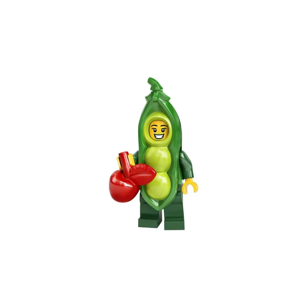 Lego Minifigür Seri 20 - 71027 - 3 Peapod Costume Girl Lego Minifigür Seri 20 - 71027 - 3 Peapod Costume Girl