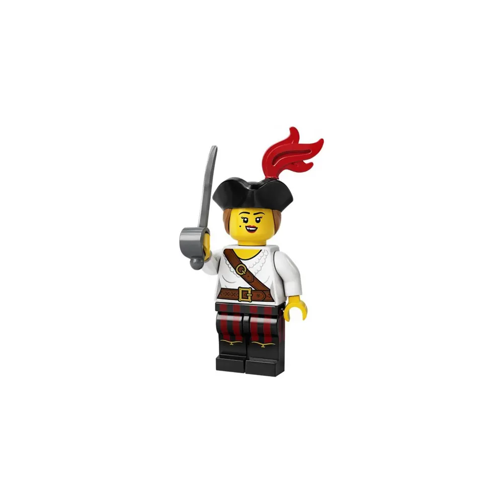 Lego Minifigür Seri 20 - 71027 - 5 Pirate Girl Lego Minifigür Seri 20 - 71027 - 5 Pirate Girl