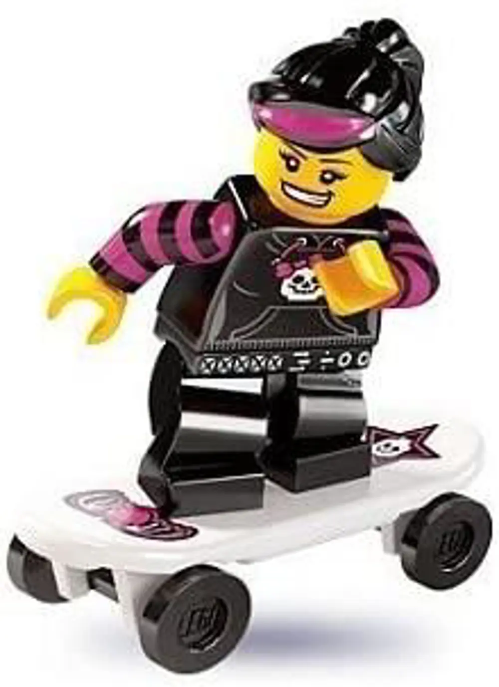 Lego Minifigür - Seri 6 - 8827 - 12 Skateboard Lego Minifigür - Seri 6 - 8827 - 12 Skateboard