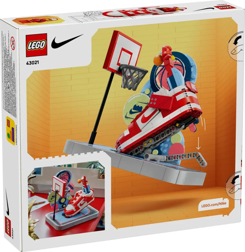 LEGO® Nike x Editions Lifestyle Nike Dunk Trickshot 43021
