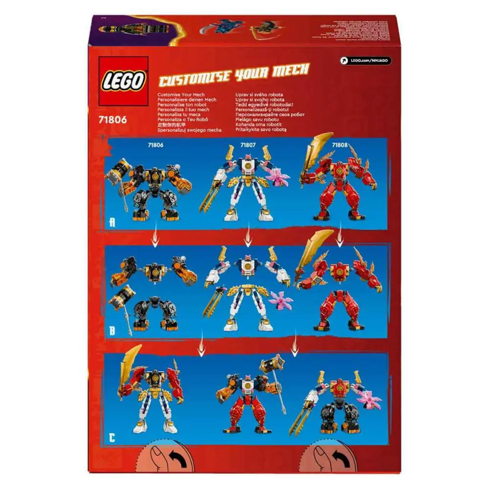 LEGO® NINJAGO® Cole'un Toprak Elementi Robotu 71806