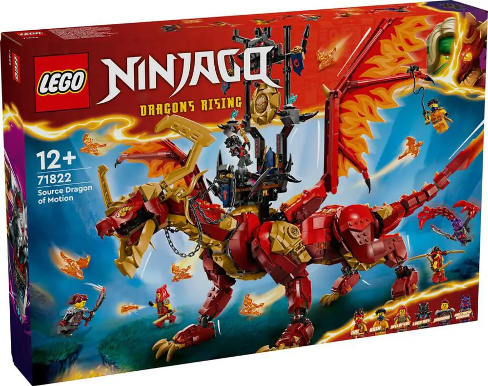 Lego Ninjago Hareket Kaynak Ejderhası 71822 Lego Ninjago Hareket Kaynak Ejderhası 71822