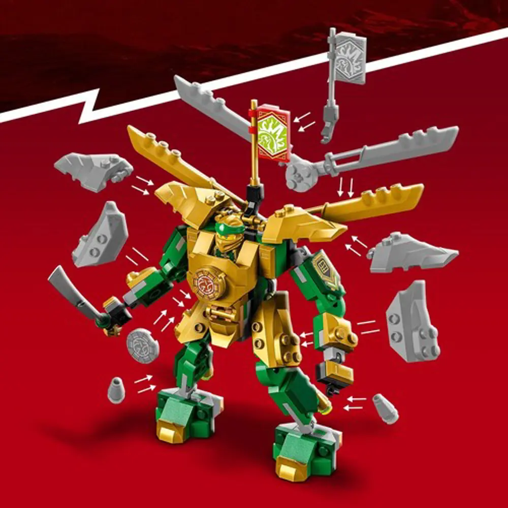 LEGO® Nınjago Lloyd’un Robot Savaşı Evo 71781 - 6 Yaş ve Üzeri Ço