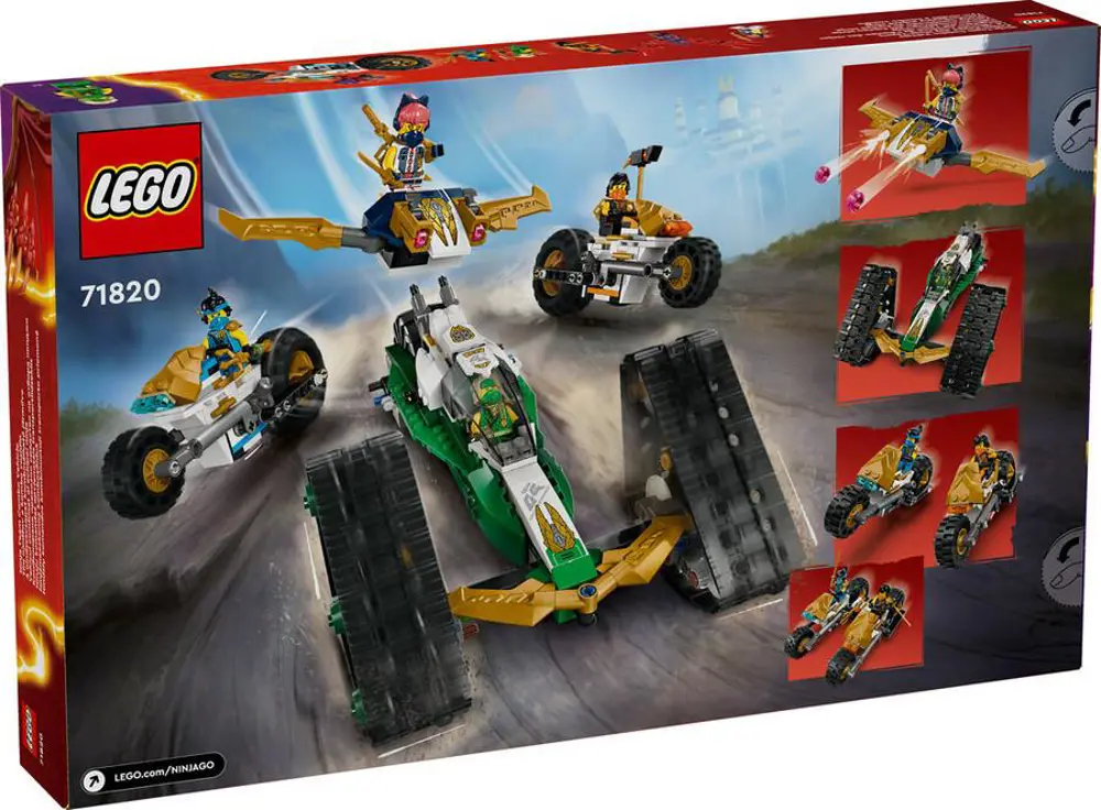 Lego Ninjago Ninja Ekibi Kombo Araç 71820 Lego Ninjago Ninja Ekibi Kombo Araç 71820
