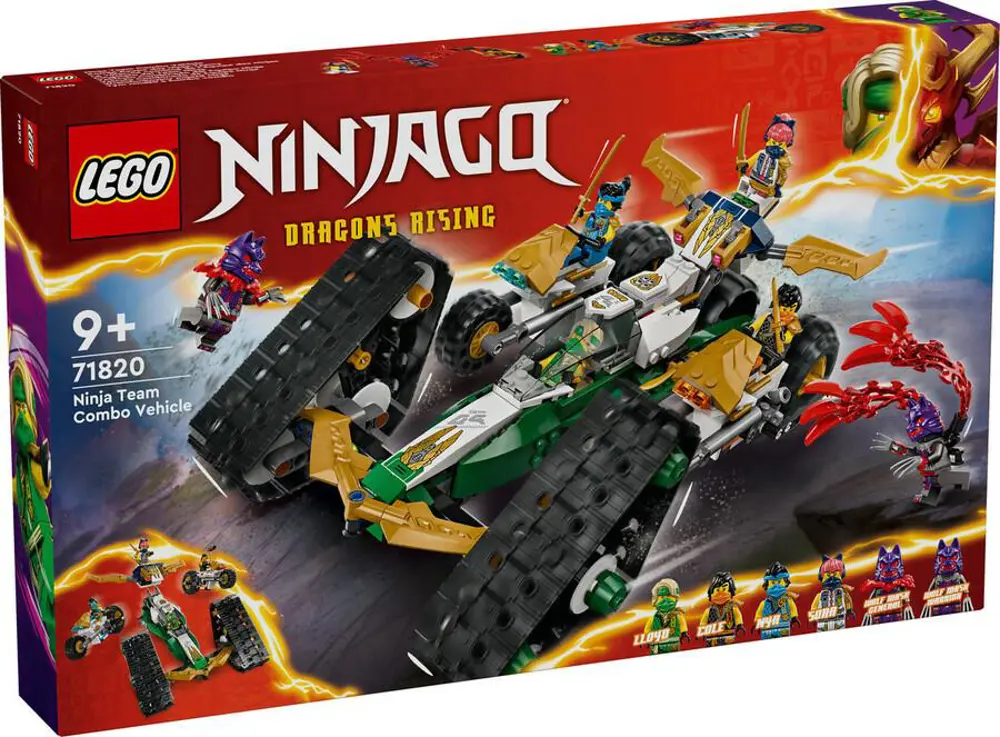 Lego Ninjago Ninja Ekibi Kombo Araç 71820 Lego Ninjago Ninja Ekibi Kombo Araç 71820