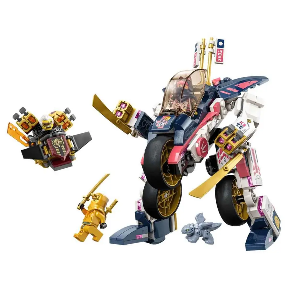 LEGO NINJAGO Sora'nın Dönüşen Robot Motosiklet Yarışçısı 71792