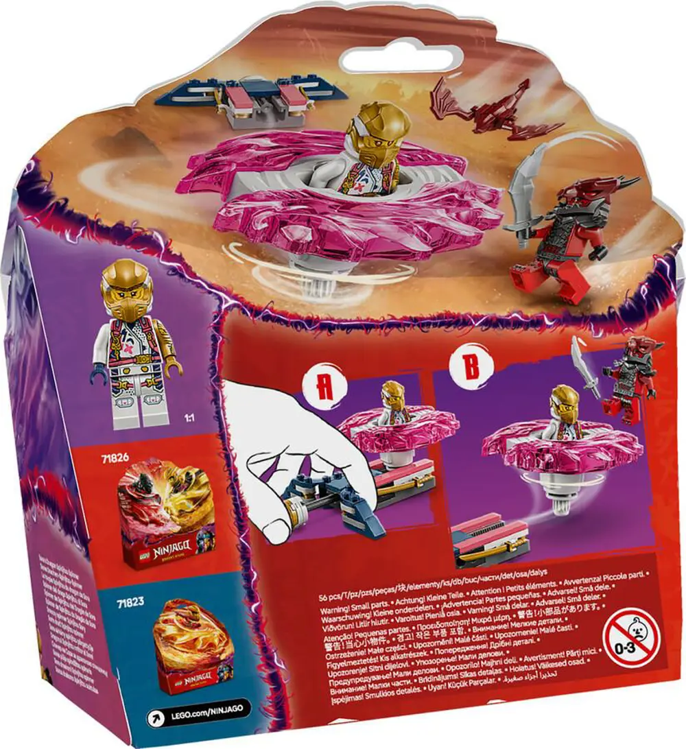 Lego Ninjago Sora’nın Ejderha Spinjitzu Topacı 71824