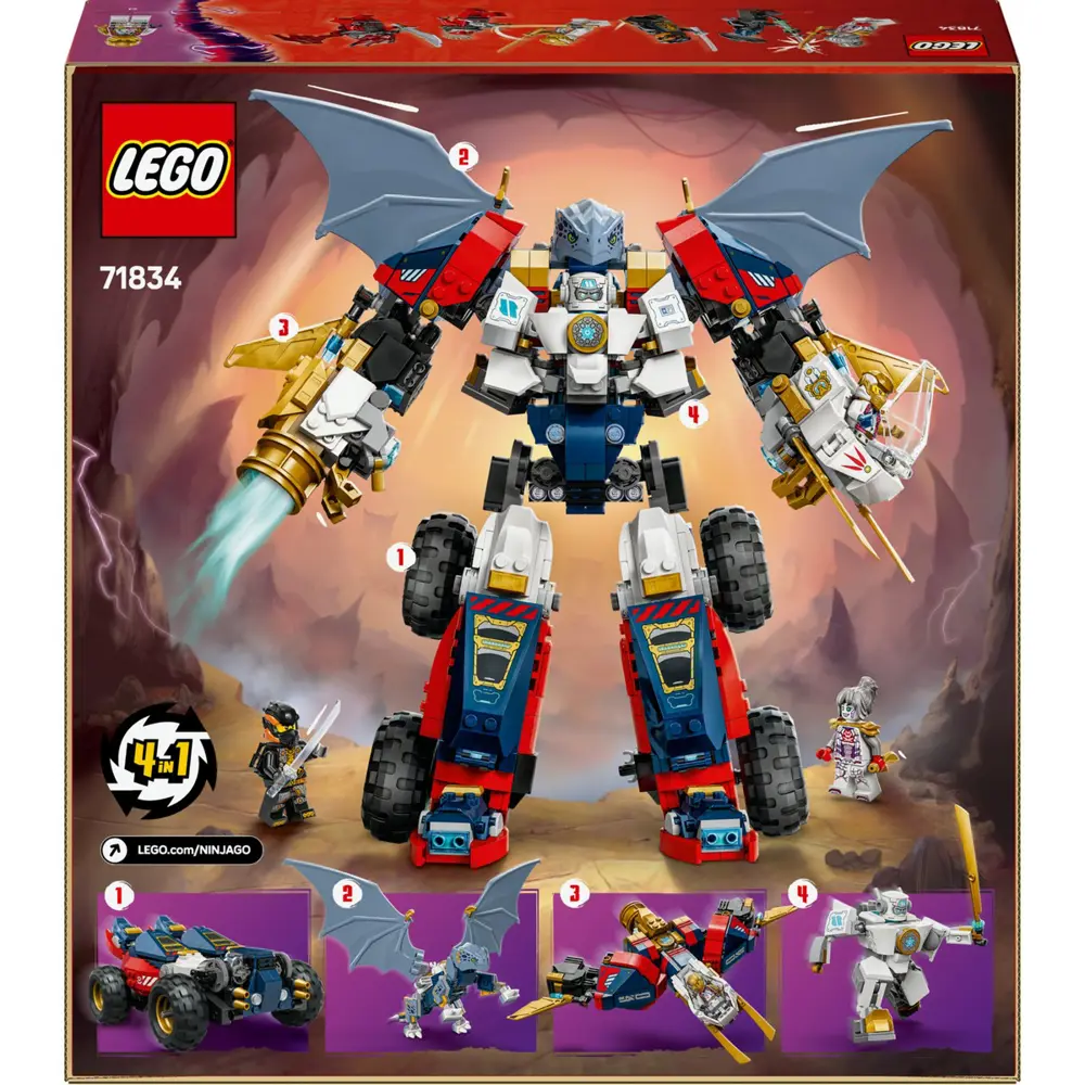 Lego Ninjago Zane’in Ultra Kombo Mech’i 71834
