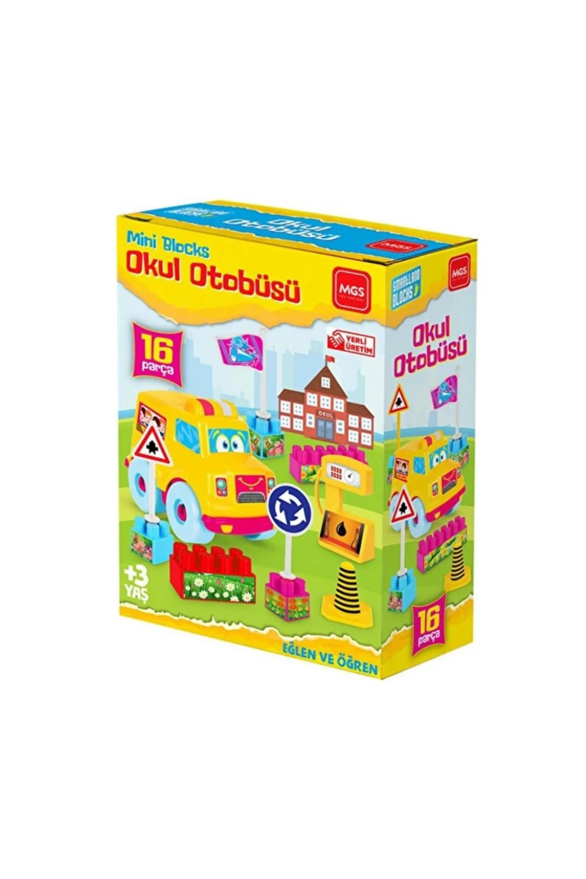Lego Okul Otobüsü Seti 16 Parça - URT-10-3597 (Lisinya)