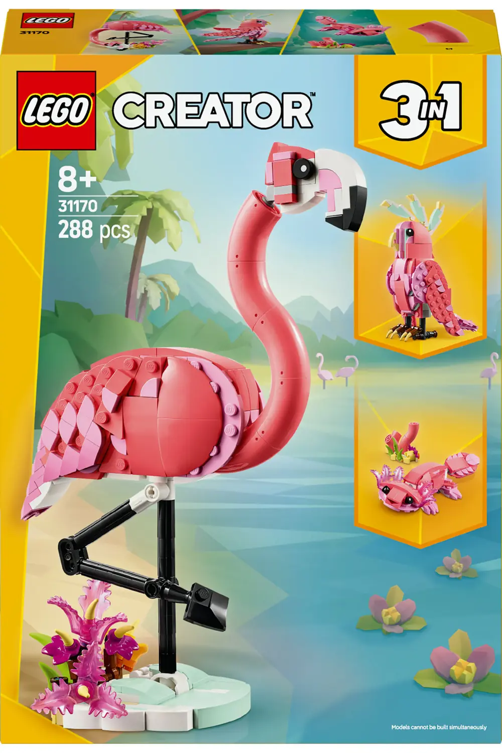 LEGO PEMBE FLAMİNGO