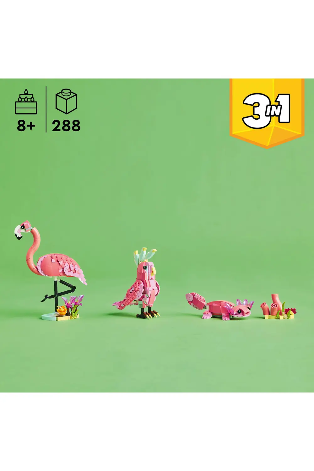 LEGO PEMBE FLAMİNGO