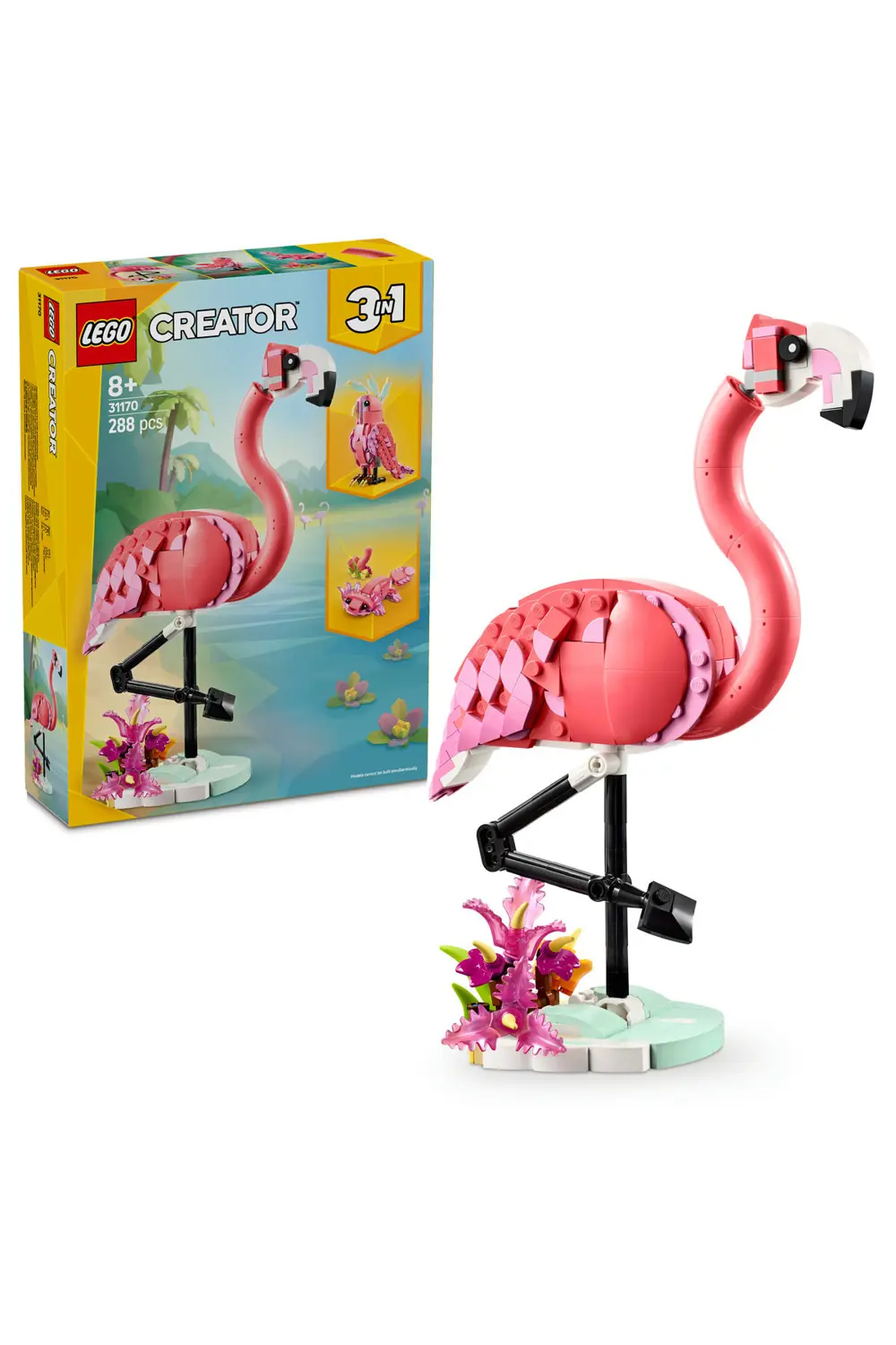 LEGO PEMBE FLAMİNGO