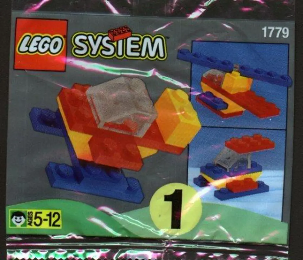 Lego Promotional Set: Helicopter polybag 1779