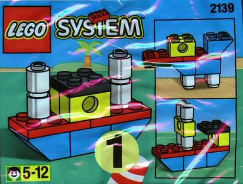Lego Promotional Set: Steam Liner polybag 2139
