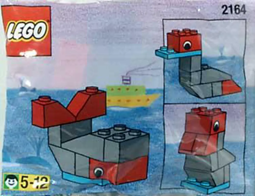 Lego Promotional Set: Whale polybag 2164