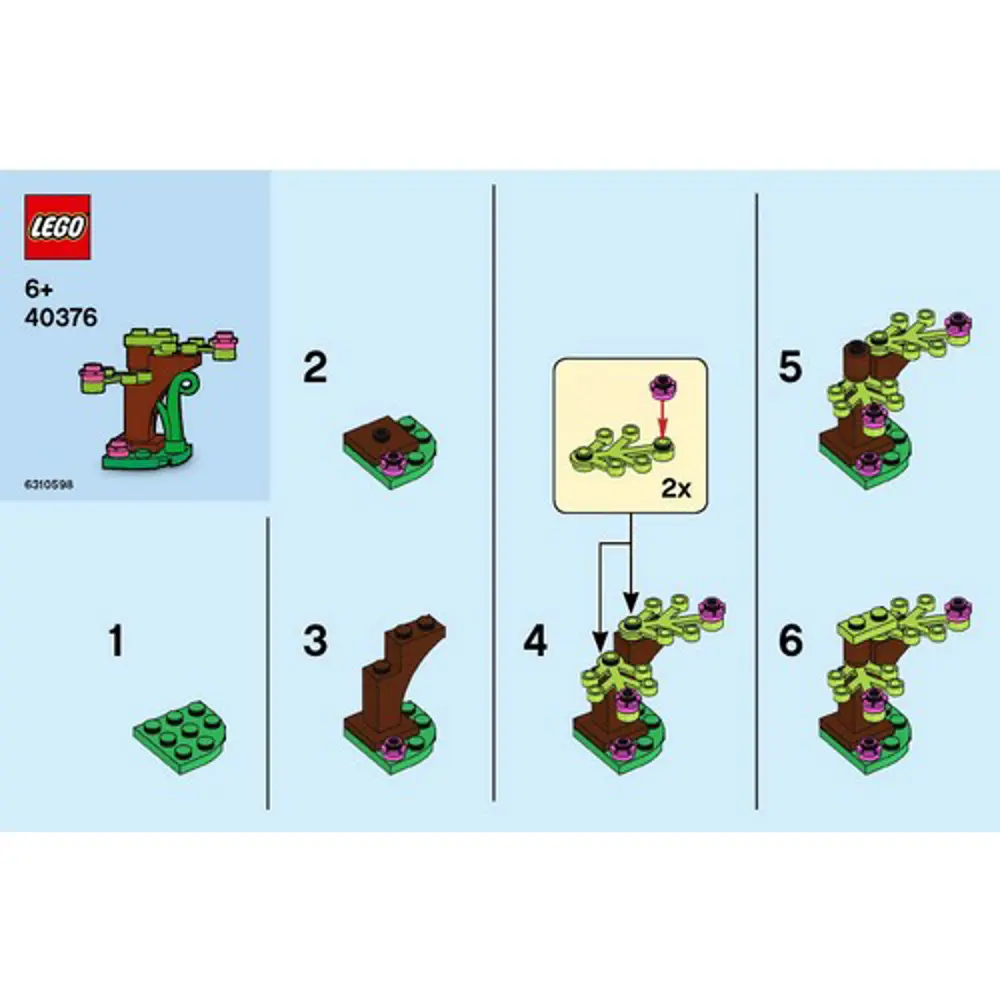 LEGO Seasonal 40376 Botanical Accessories Polybag LEGO Seasonal 40376 Botanical Accessories Polybag