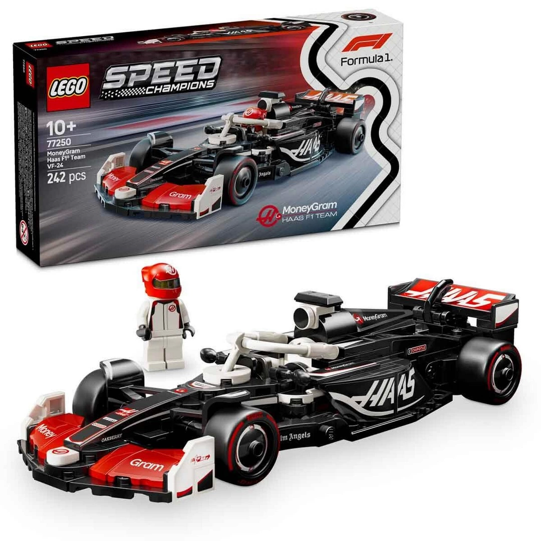 LEGO Speed Champions MoneyGram Haas F1 Team VF-24 Yarış Arabası 7