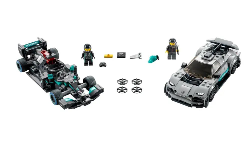 Lego Speed Champions 76909 Mercedes-AMG F1 W12 E Performance ve M