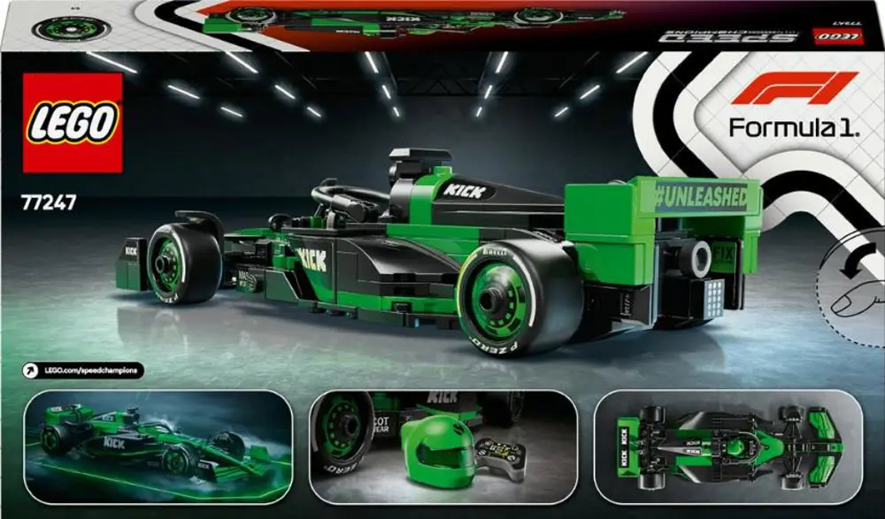 LEGO SPEED CHAMPIONS 77247 KICK SAUBER F1 C44-4 LEGO SPEED CHAMPIONS 77247 KICK SAUBER F1 C44-4