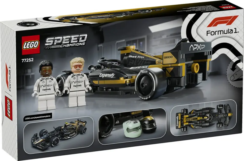 Lego Speed Champions APXGP Team Race Car from F1® The Movie 77252