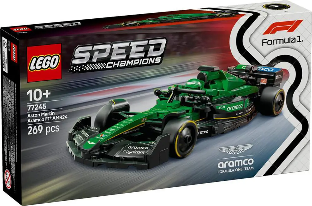 Lego Speed Champions Aston Martin Aramco F1® AMR24 Yarış Arabası 