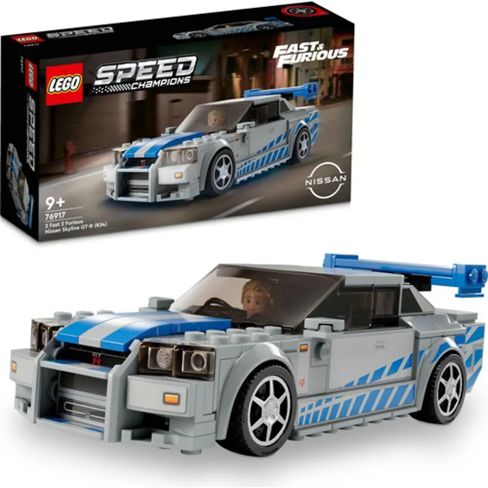 Lego Speed Champions Daha Hızlı Daha Öfkeli Nissan Skyline GT-R(R Lego Speed Champions Daha Hızlı Daha Öfkeli Nissan Skyline GT-R(R