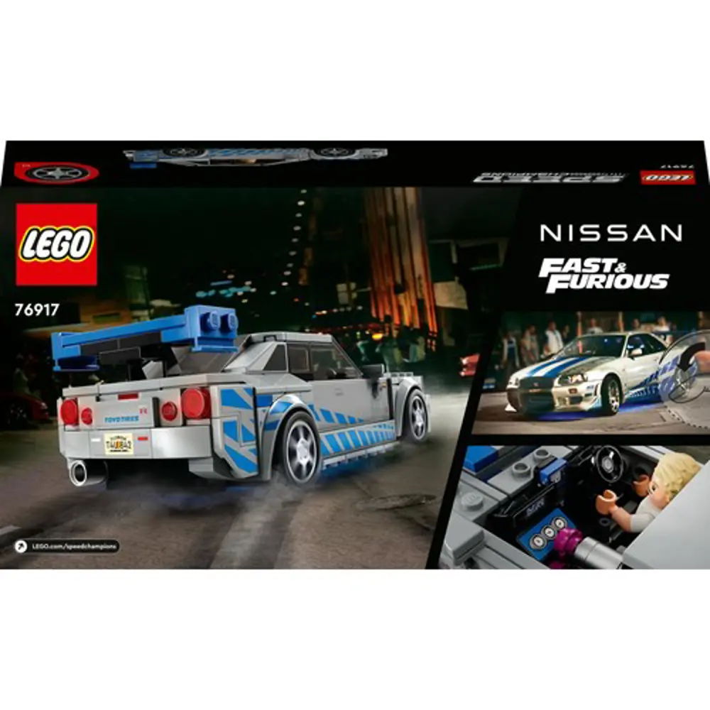 Lego Speed Champions Daha Hızlı Daha Öfkeli Nissan Skyline GT-R(R Lego Speed Champions Daha Hızlı Daha Öfkeli Nissan Skyline GT-R(R