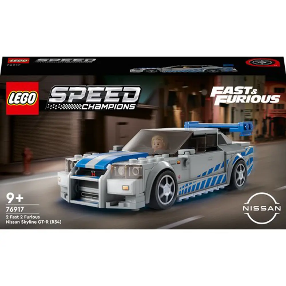 Lego Speed Champions Daha Hızlı Daha Öfkeli Nissan Skyline GT-R(R Lego Speed Champions Daha Hızlı Daha Öfkeli Nissan Skyline GT-R(R