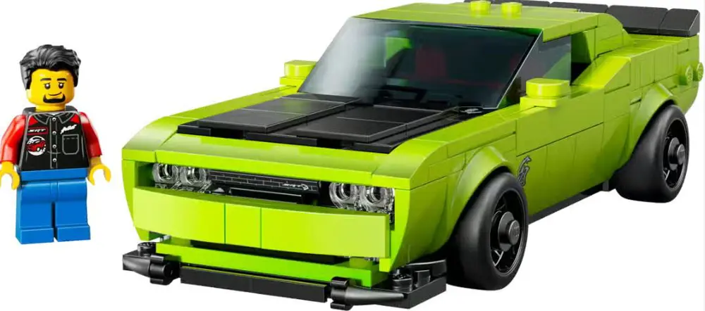 Lego Speed Champions Dodge Challenger SRT Hellcat Sports Car 7723